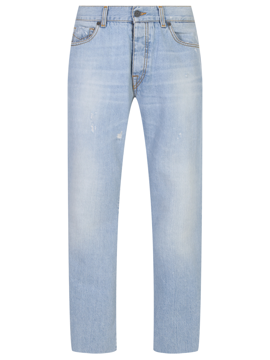 Джинсы Regular Fit хлопковые BIKKEMBERGS