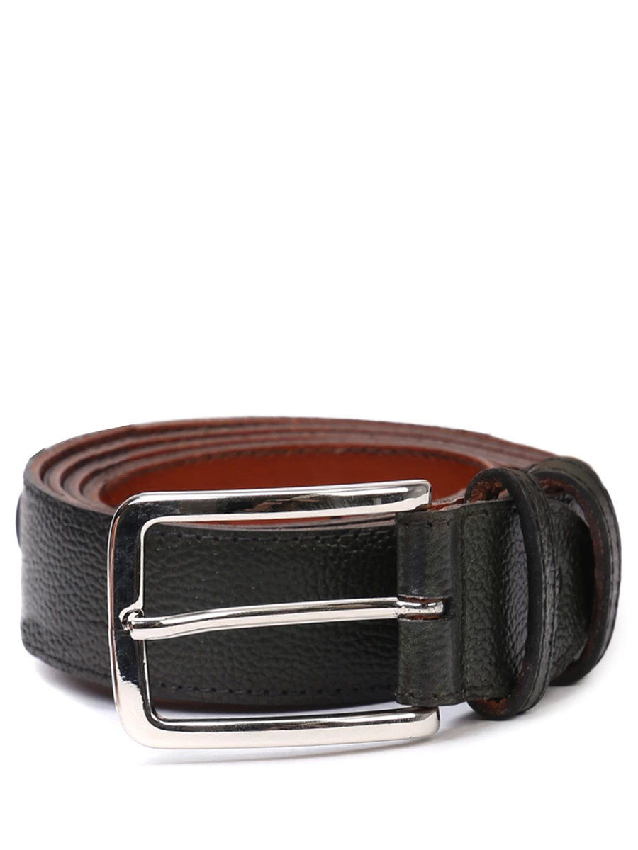 

Ремень кожаный, Зеленый, BELT VINTAGE GRAIN VERDONE