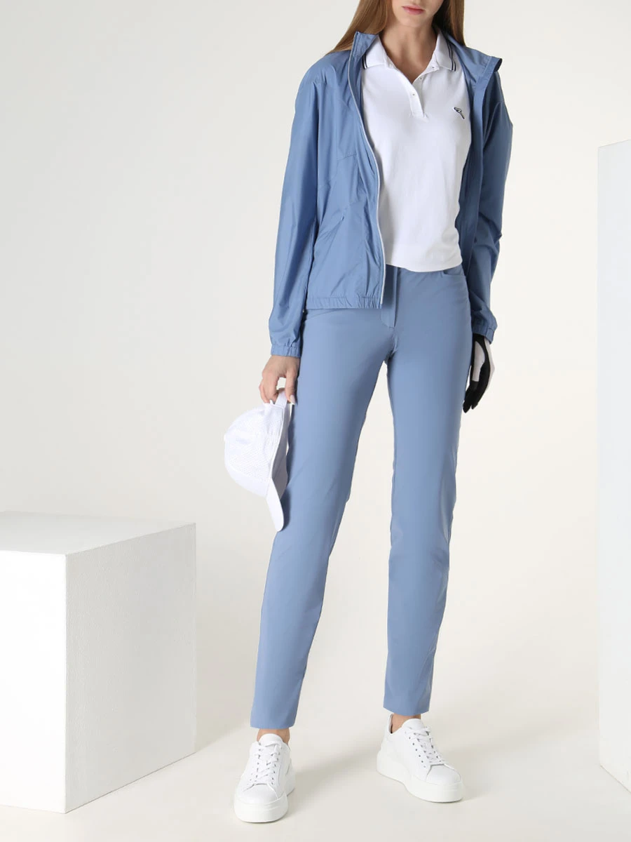 Брюки однотонные CHERVO 65845/589 SPLENDID Голубой  Фото 2