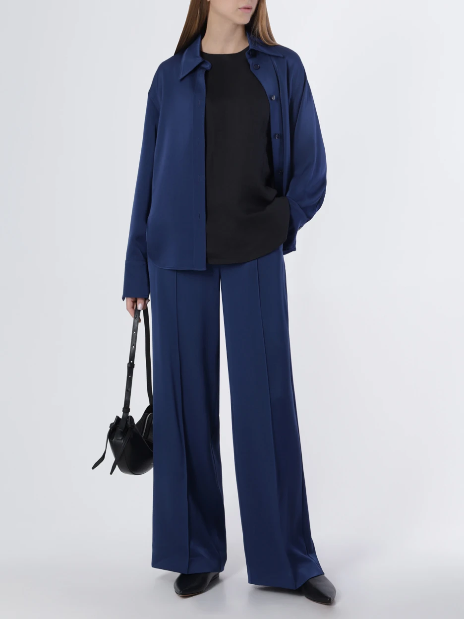 Топ однотонный LORENA ANTONIAZZI E2370TS35A/4248/0999 Черный  Фото 2