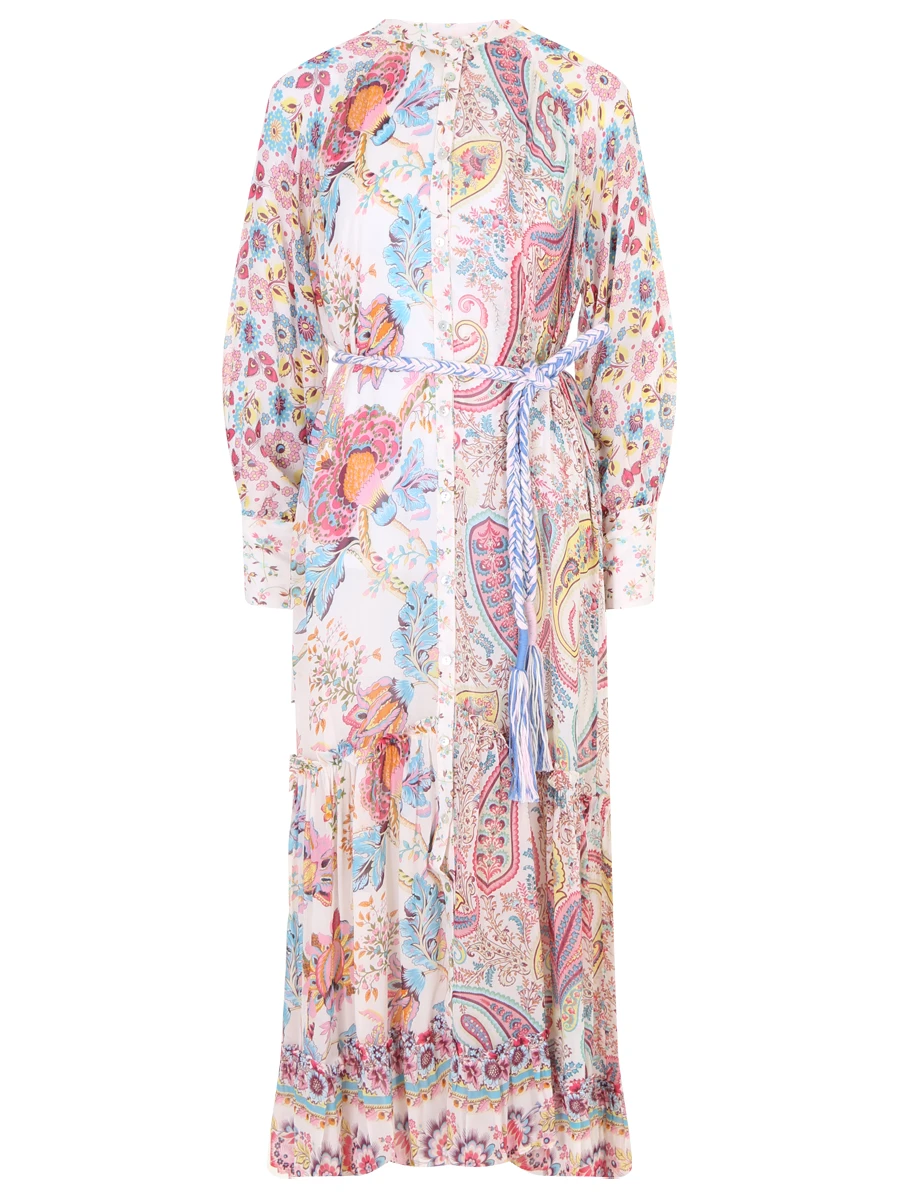 Платье из вискозы ANJUNA LUCILLA, размер 46, цвет кремовый