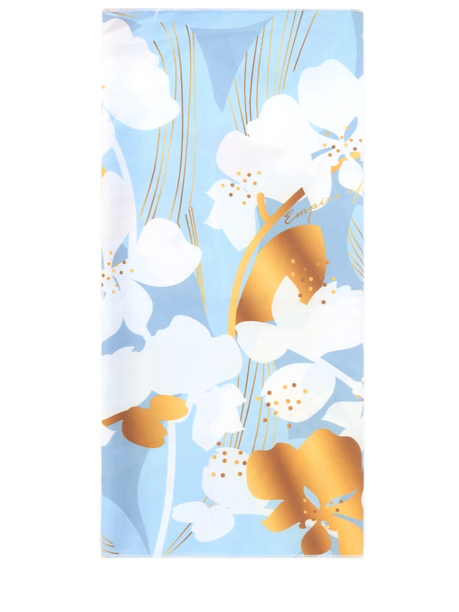 

Повязка из вискозы, Принт, ПШ041 голубые облака