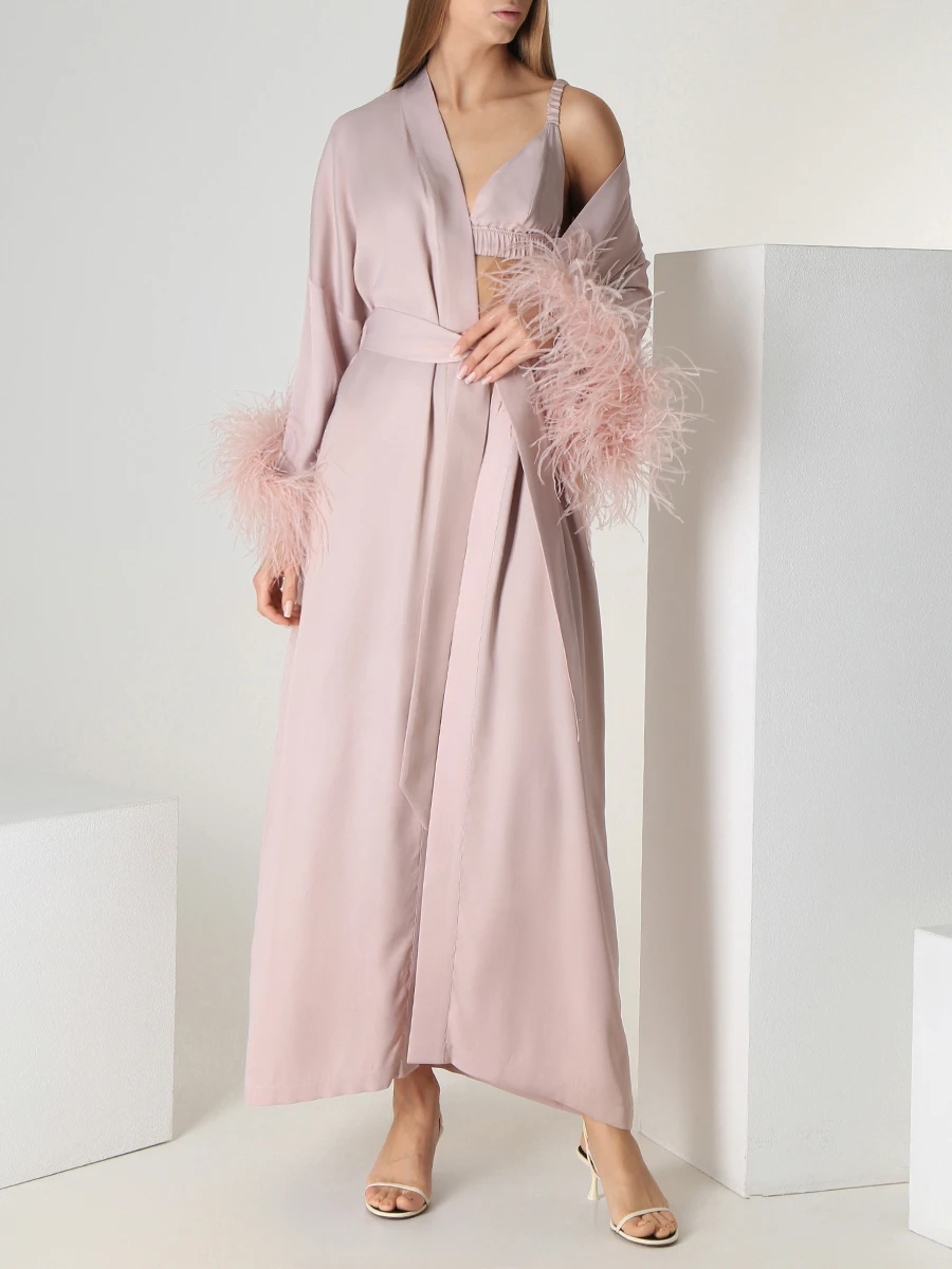 Топ из вискозы JS SENSE 0530 Розовый  Фото 2