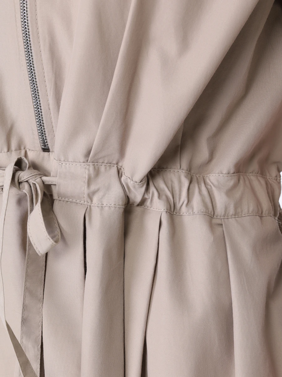 Платье однотонное BRUNELLO CUCINELLI ML183A5055 C8695 Бежевый  Фото 5