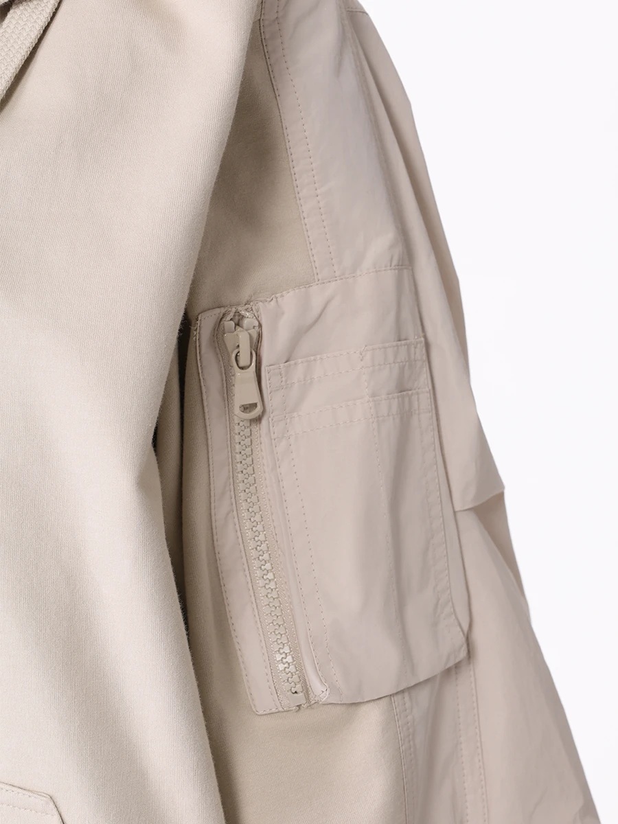 Олимпийка хлопковая BRUNELLO CUCINELLI MH827ST206 C8710 Бежевый  Фото 5