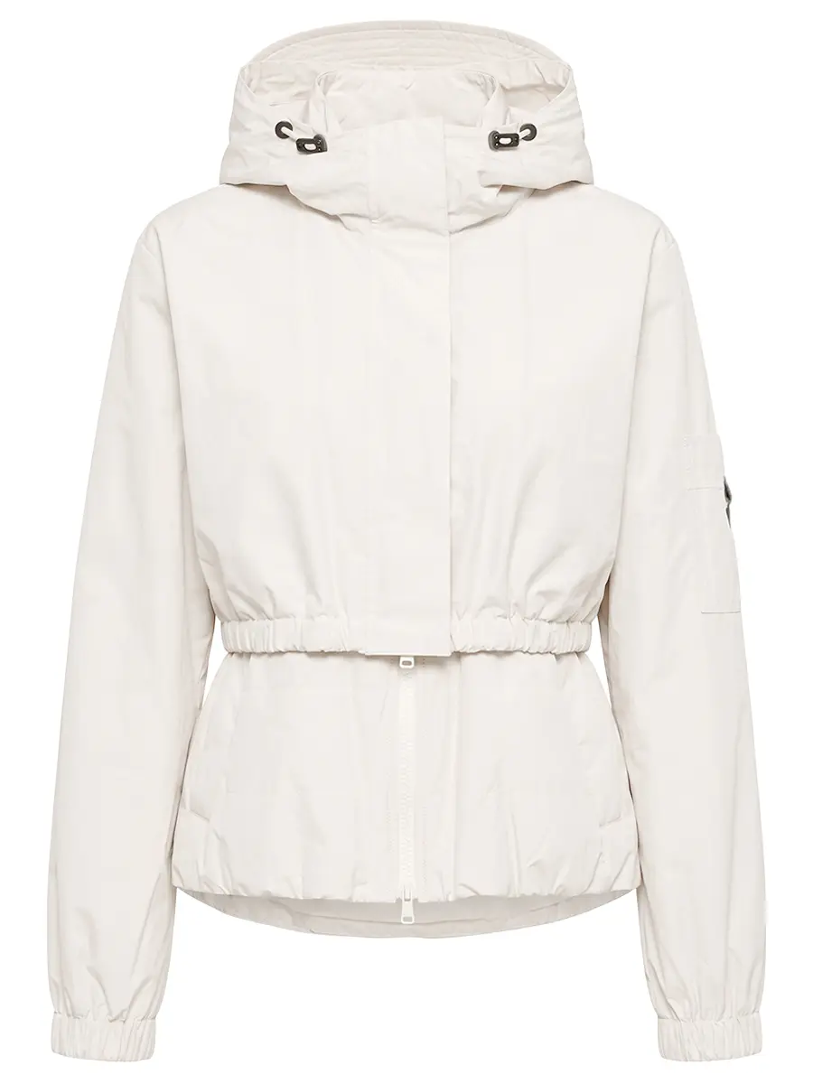 Куртка однотонная BRUNELLO CUCINELLI MB5742948 C1709 Кремовый 