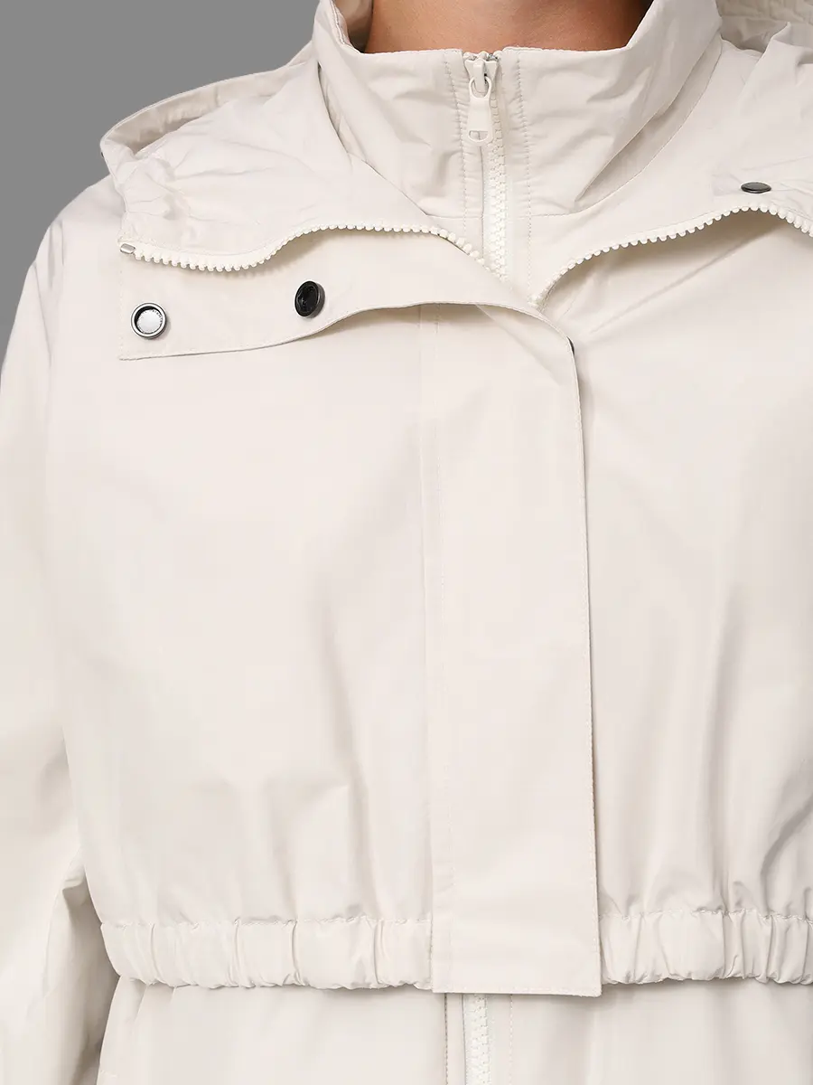 Куртка однотонная BRUNELLO CUCINELLI MB5742948 C1709 Кремовый  Фото 7