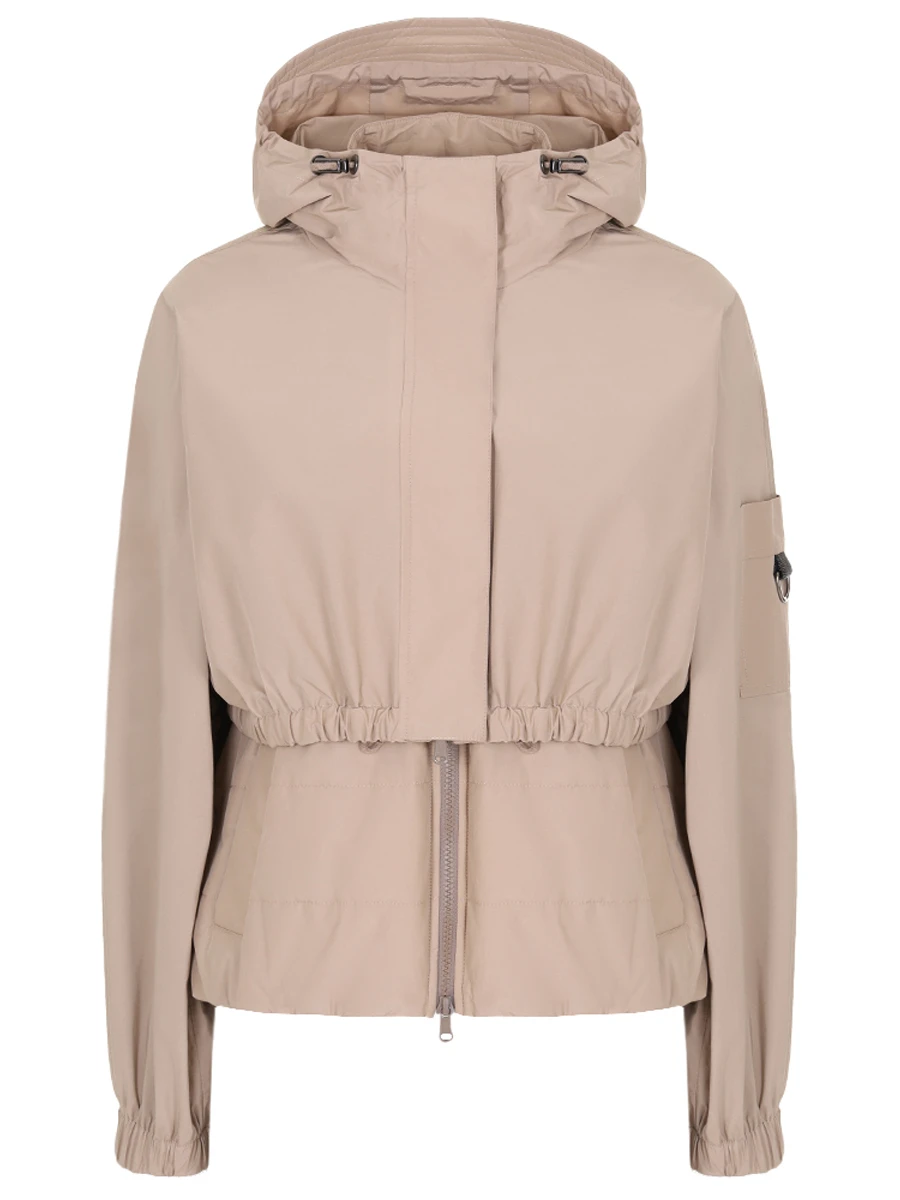 Куртка однотонная BRUNELLO CUCINELLI MB5742948 C8634 Бежевый 