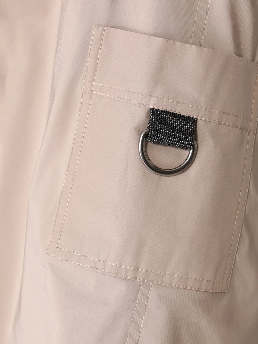 Куртка однотонная BRUNELLO CUCINELLI MB5742948 C8634 Бежевый  Фото 5