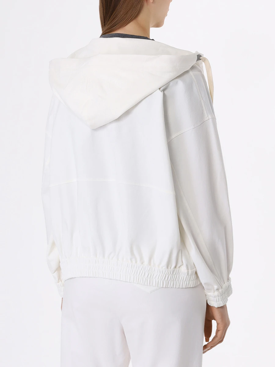 Костюм хлопковый BRUNELLO CUCINELLI MH827SS606/XS MH827B1084 C600 Белый Белый  Фото 3