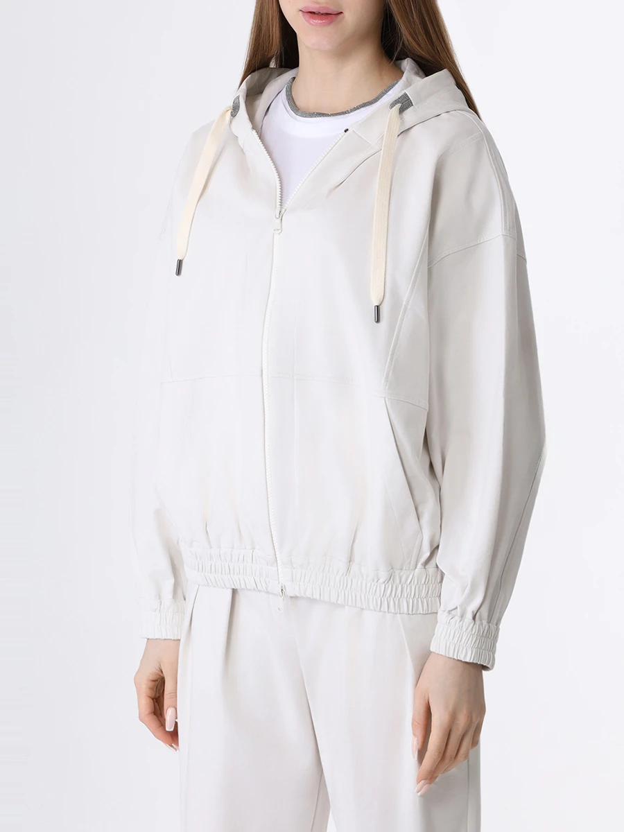 Костюм хлопковый BRUNELLO CUCINELLI MH827SS606/MH827B1084 C7952 Серый  Фото 4
