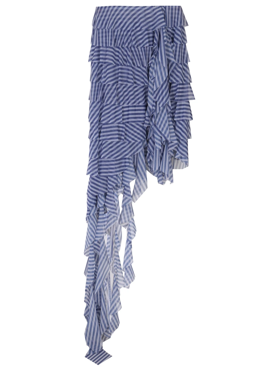 

Юбка из микросетки, Синий, LA_060