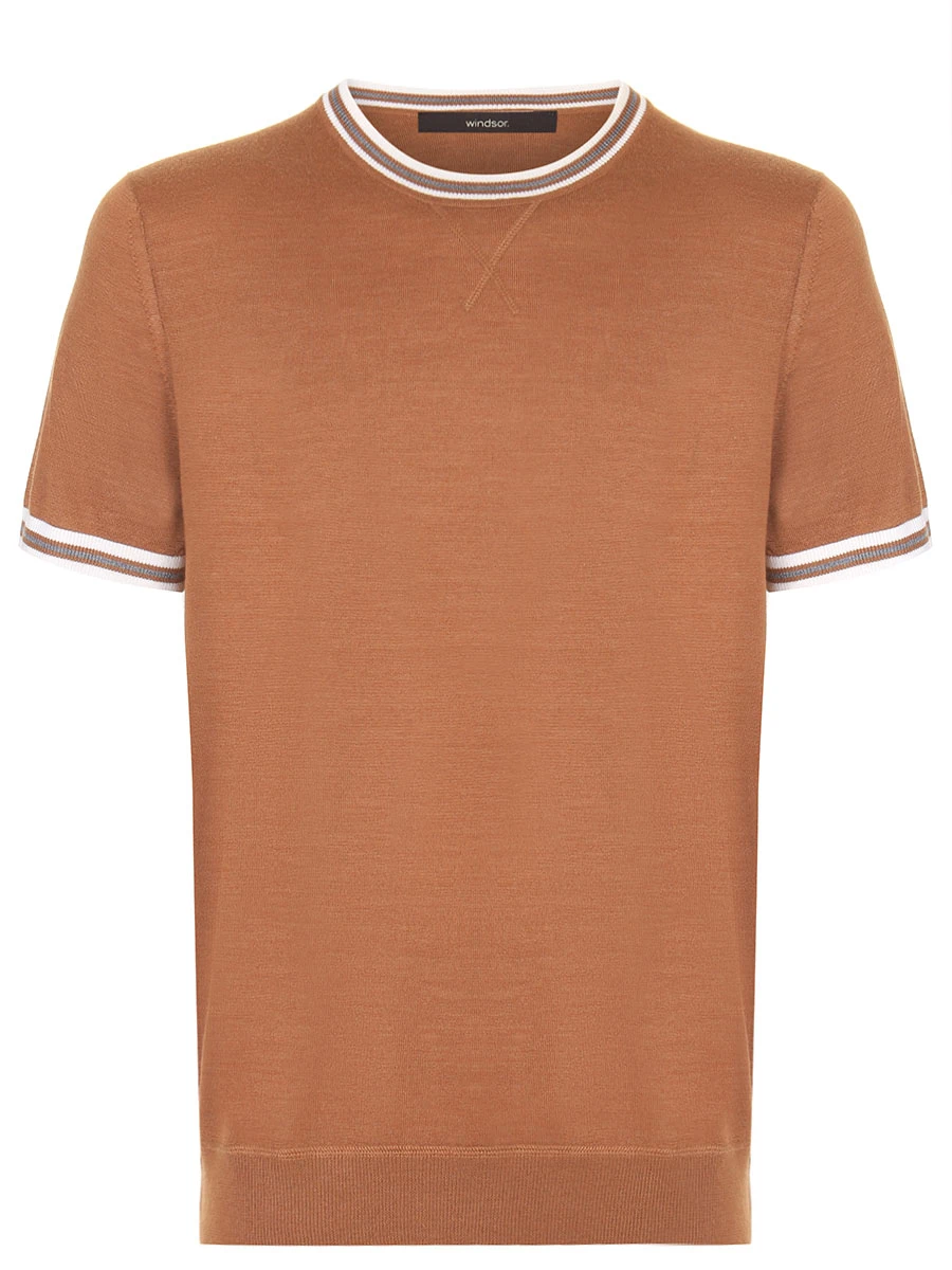 

Футболка шерстяная, Коричневый, 13 Nando-TK 10014121/261