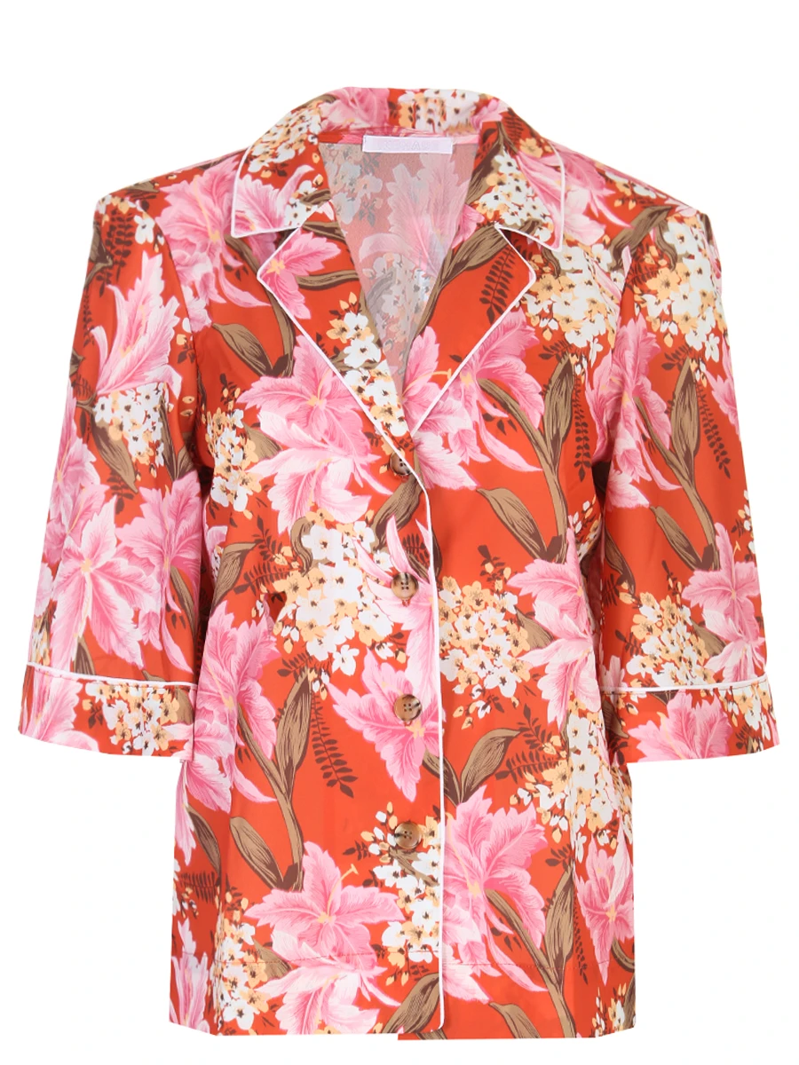 Блуза с принтом INSHADE W002460_5, размер 42, цвет розовый - фото 1