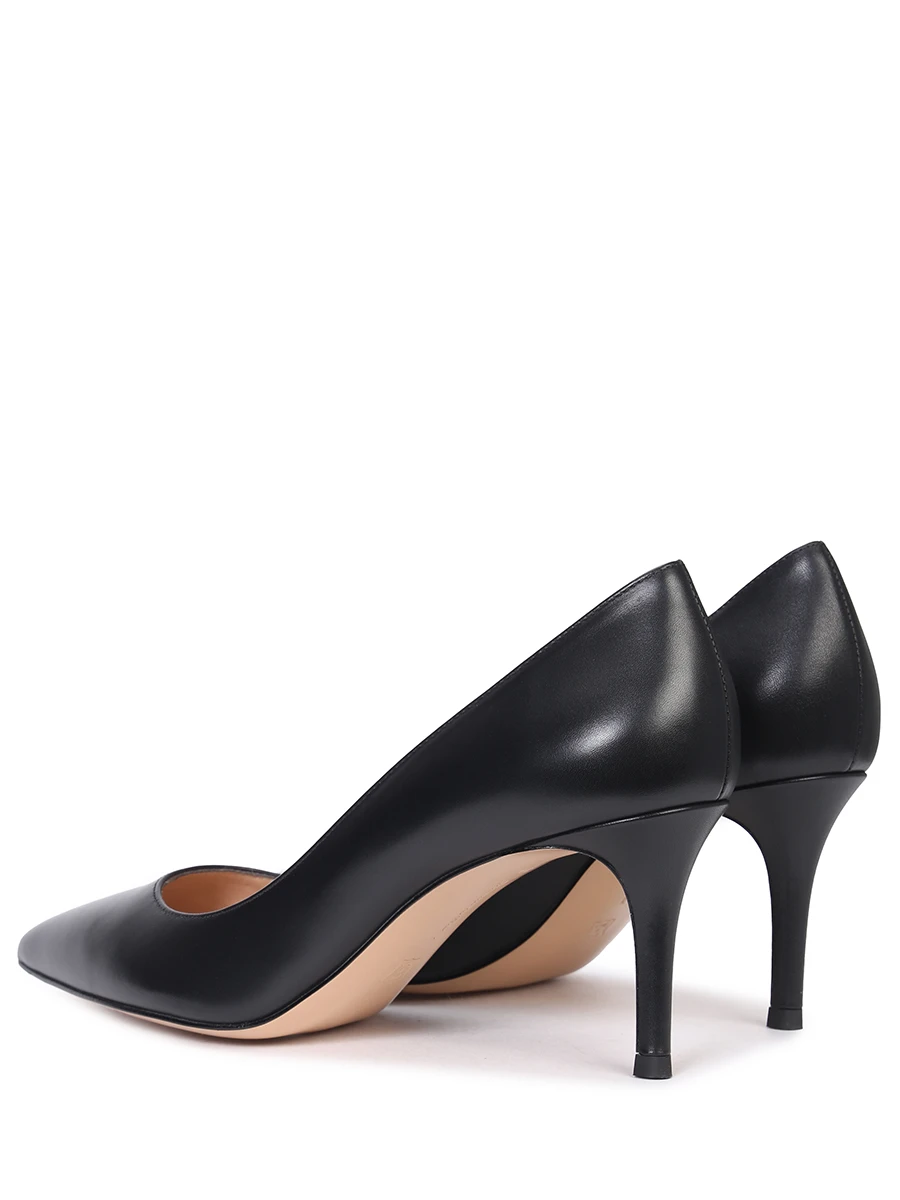 Туфли кожаные Gianvito GIANVITO ROSSI G26770.70RIC.VIT Черный  Фото 4