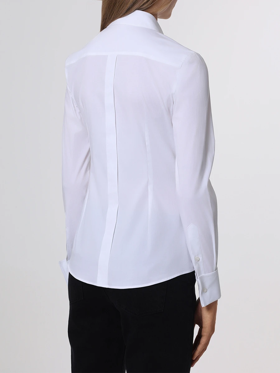 Рубашка хлопковая DOLCE & GABBANA F5K50T FUEEE W0800 Белый  Фото 3