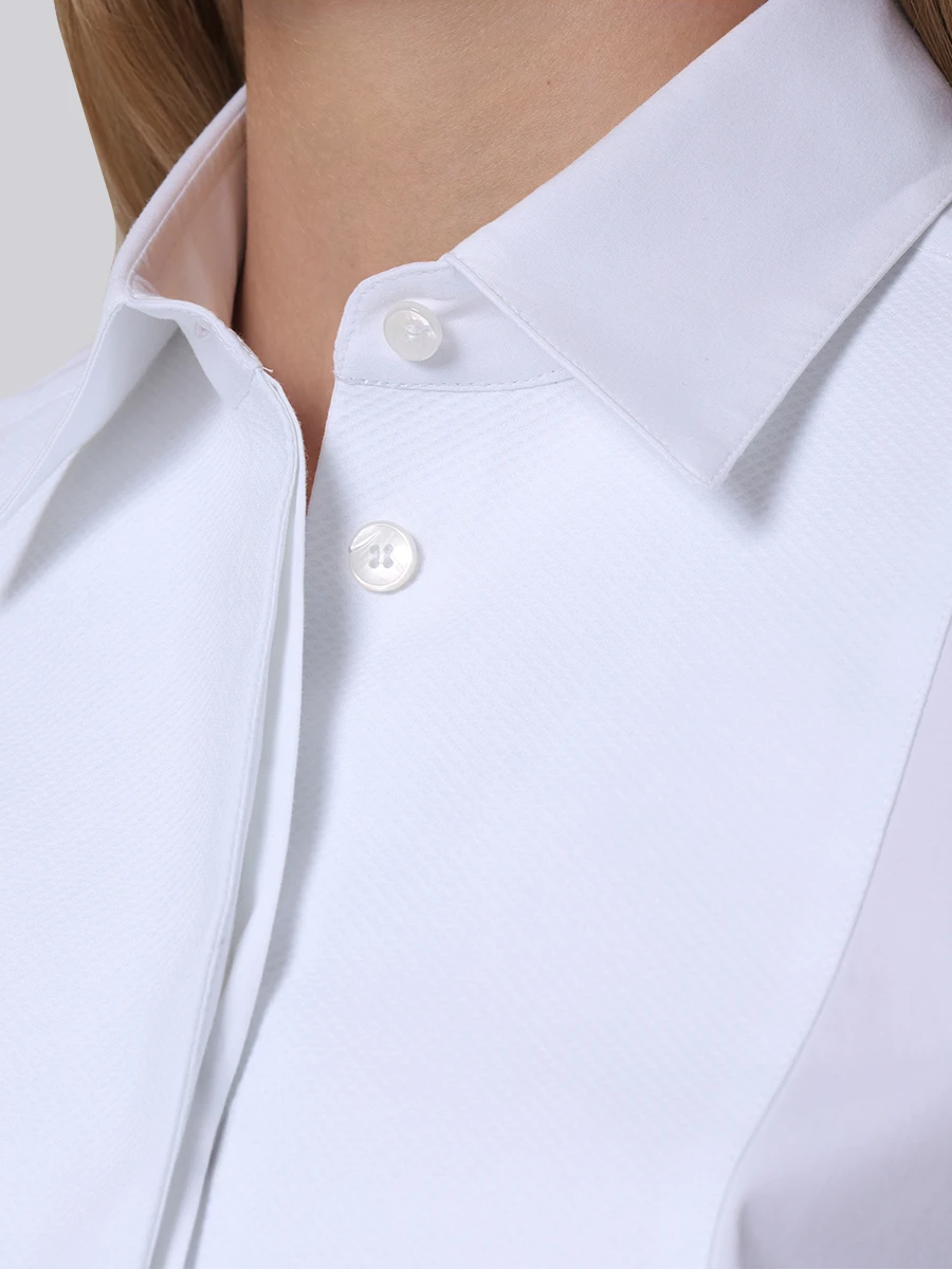 Рубашка хлопковая DOLCE & GABBANA F5K50T FUEEE W0800 Белый  Фото 5