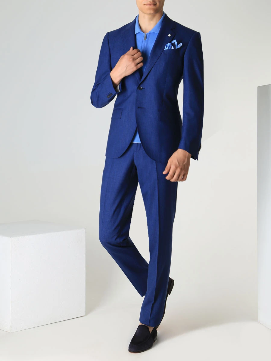 

Костюм шерстяной, Синий, 33101/2/2041/8318/L