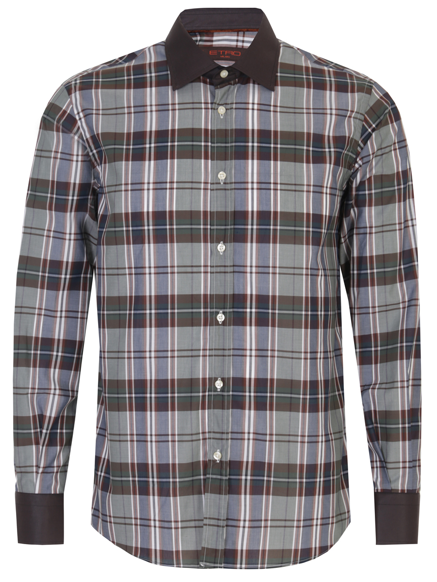 Рубашка Slim Fit хлопковая ETRO