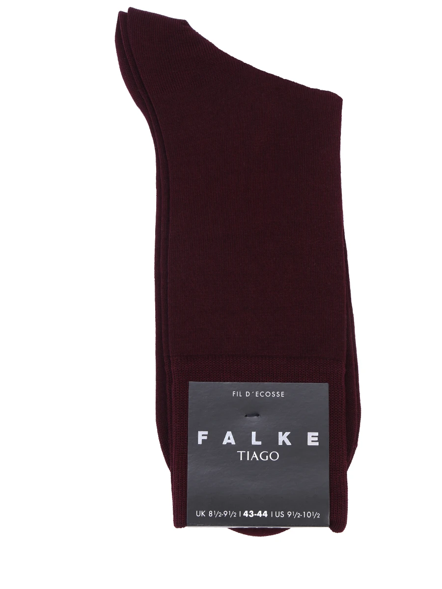 Носки хлопковые Tiago FALKE 14792-8596, размер 43, цвет бордовый