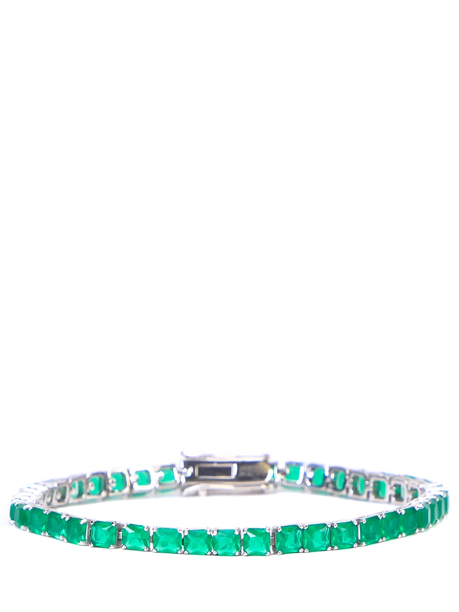 

Браслет с фианитами, Зеленый, BRC3/EMERALD