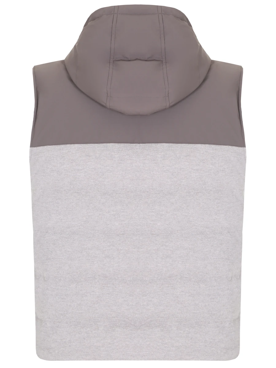 Жилет комбинированный FIORONI CASHMERE MTX25022E1 TX1.2 Бежевый  Фото 2