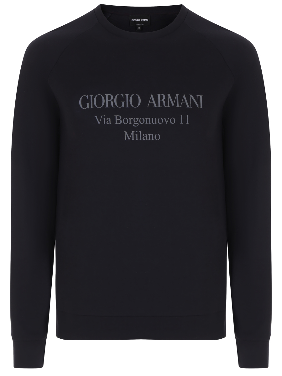 Толстовка хлопковая GIORGIO ARMANI