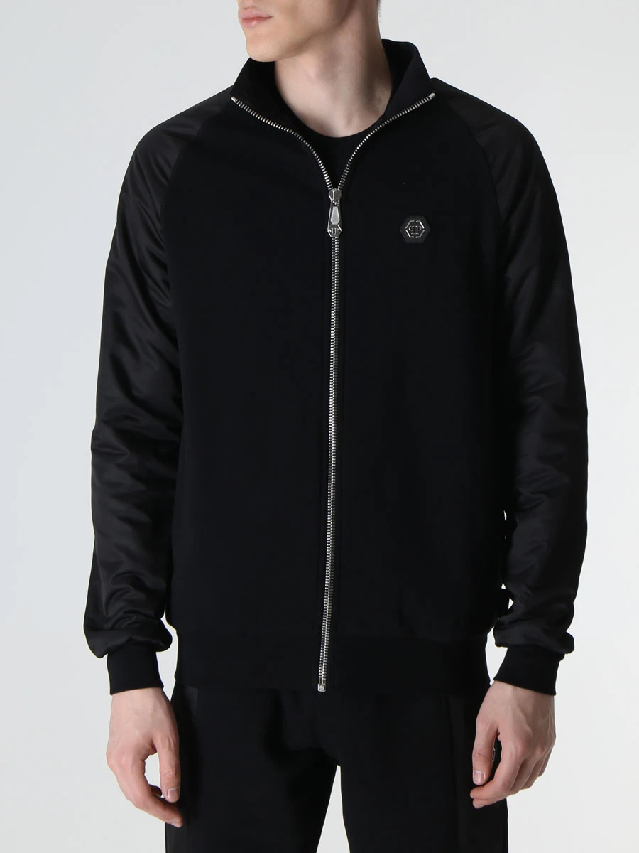 Костюм хлопковый PHILIPP PLEIN MJJ0579/02 Черный  Фото 4