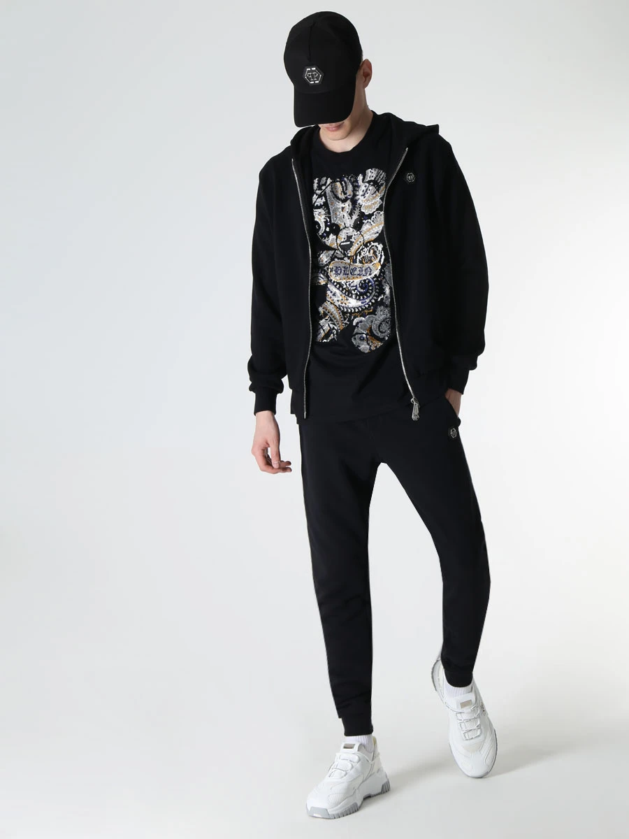 Костюм хлопковый PHILIPP PLEIN MJB2722/ MJT2043/02, размер 48, цвет черный MJB2722/ MJT2043/02 - фото 2