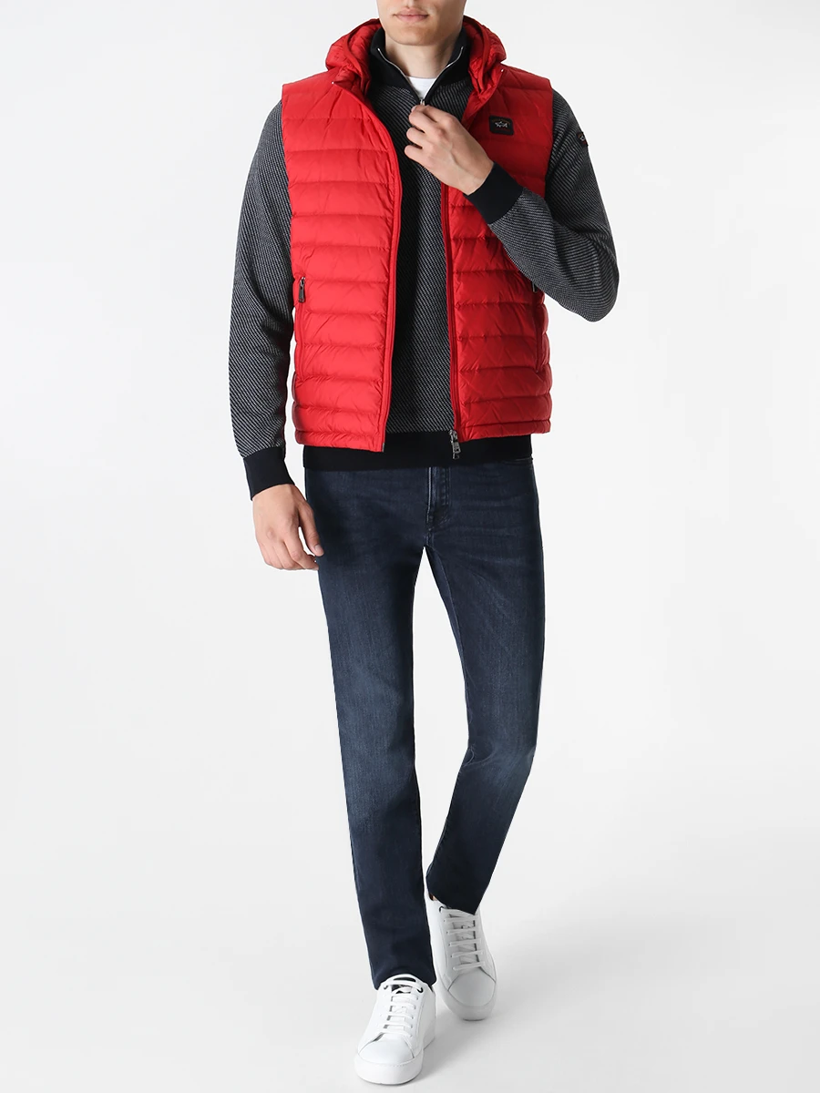 Джемпер шерстяной PAUL & SHARK 13311134/305 Синий  Фото 2