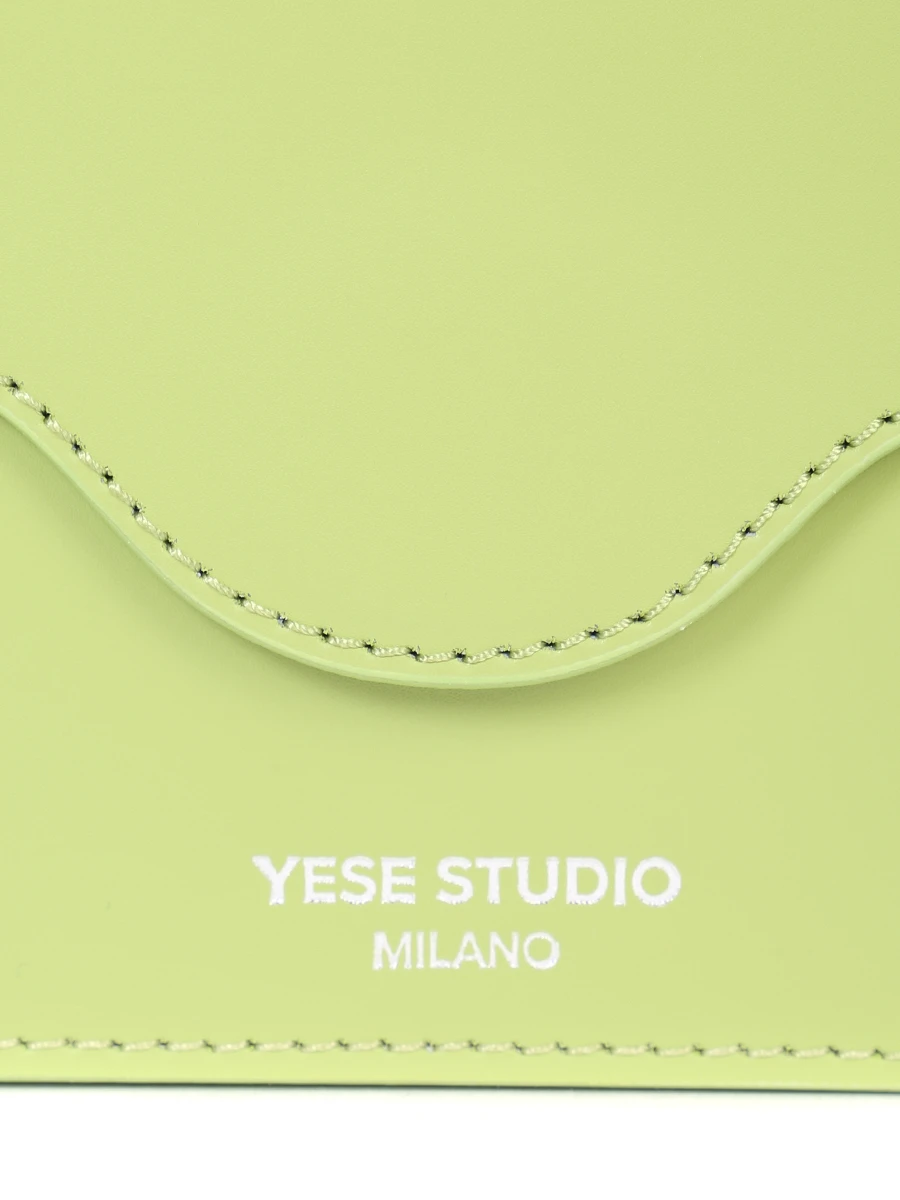 Сумка кожаная Elizabeth YESE STUDIO SQ8738529/MINI DILL Зеленый  Фото 5