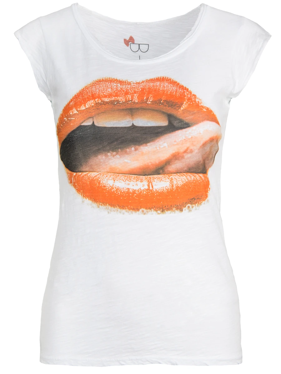

Хлопковая футболка, Белый, T-SHIRT/Bocca rossa Белый