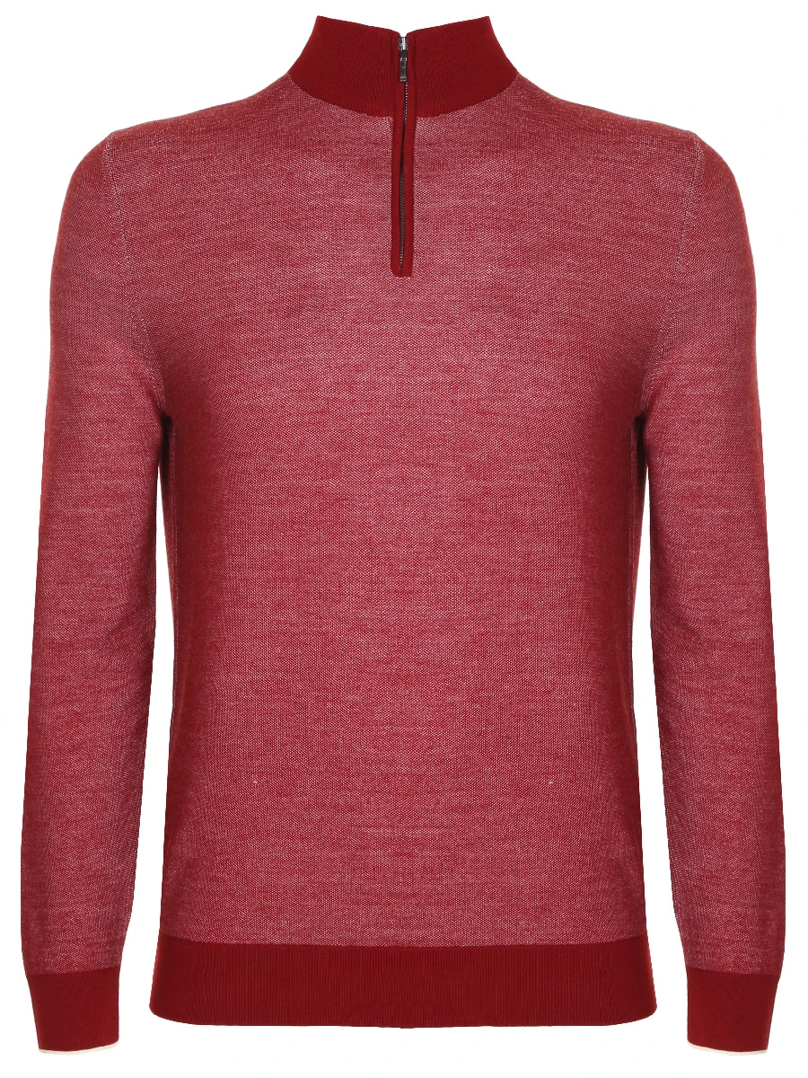 Джемпер на молнии LORO PIANA FAI5026 J75P Красный 