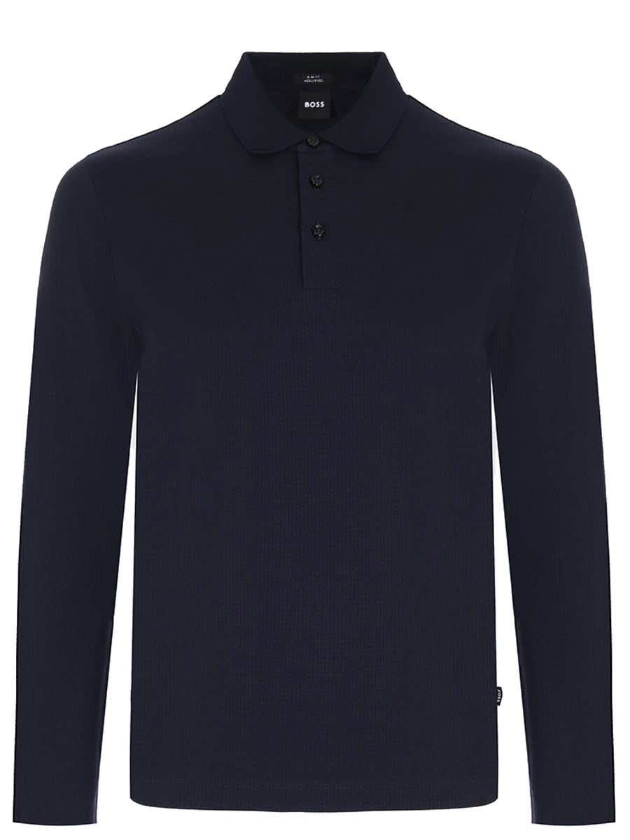 

Поло Slim Fit хлопковое, Синий, 50485002/404