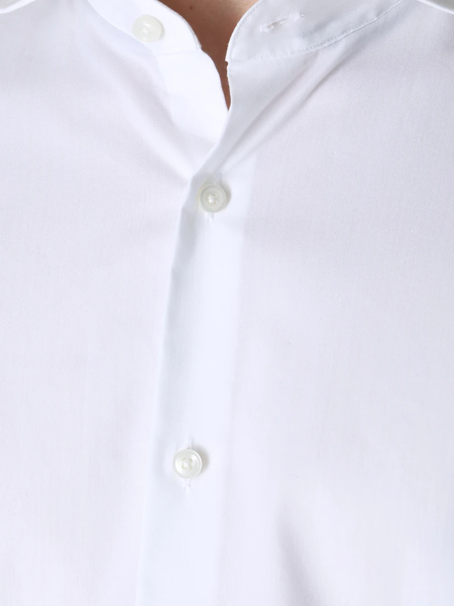 Рубашка Regular Fit хлопковая BOSS 50489921/100, размер 54, цвет белый 50489921/100 - фото 5