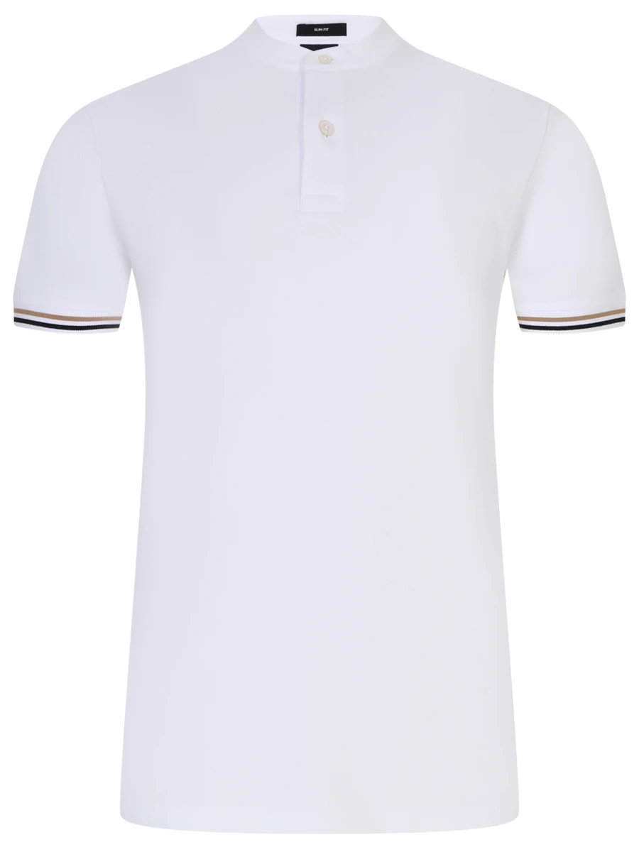 

Поло Slim Fit хлопковое, Белый, 50494990/100