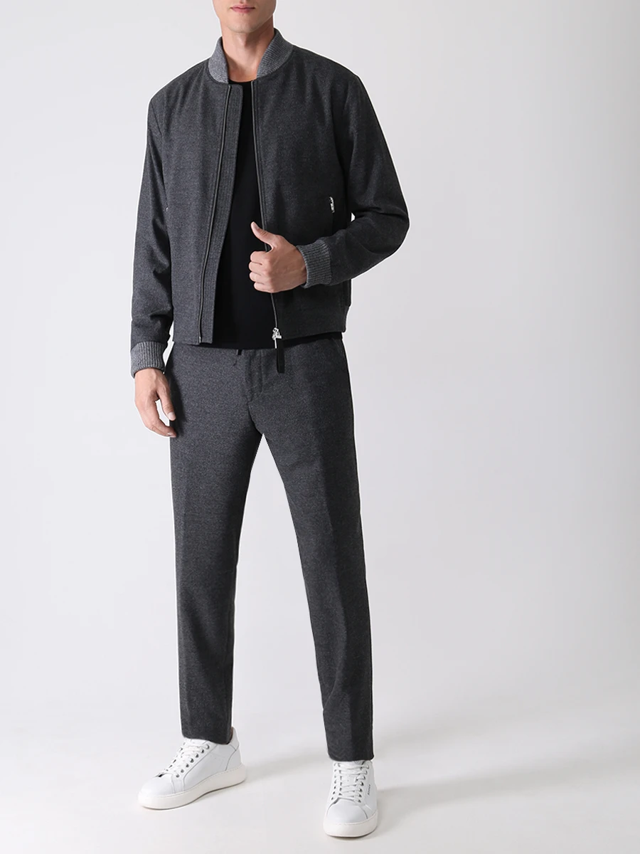 Джемпер шерстяной BOSS 50468239/001 Черный  Фото 2