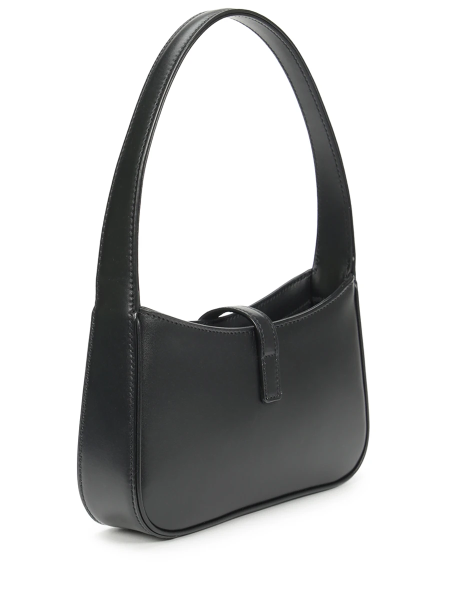 Сумка кожаная Le 5 a 7 SAINT LAURENT 7103182R20W 1000 Черный  Фото 3