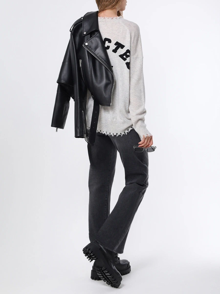 

Джемпер кашемировый, Серый, MK220 ZY71318/ZY74062