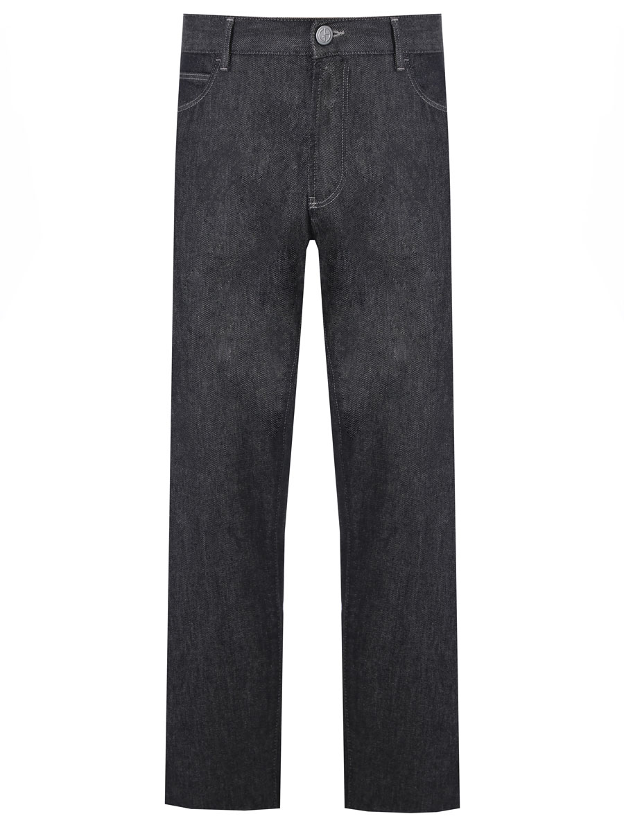 Джинсы Regular Fit хлопковые GIORGIO ARMANI
