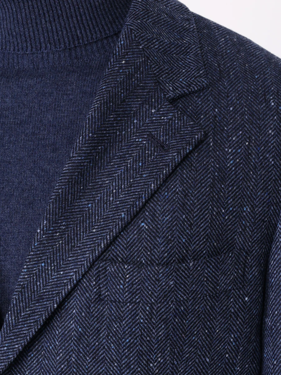 Пиджак шерстяной BRUNELLO CUCINELLI MQ4237BWD C009 Синий Синий  Фото 5