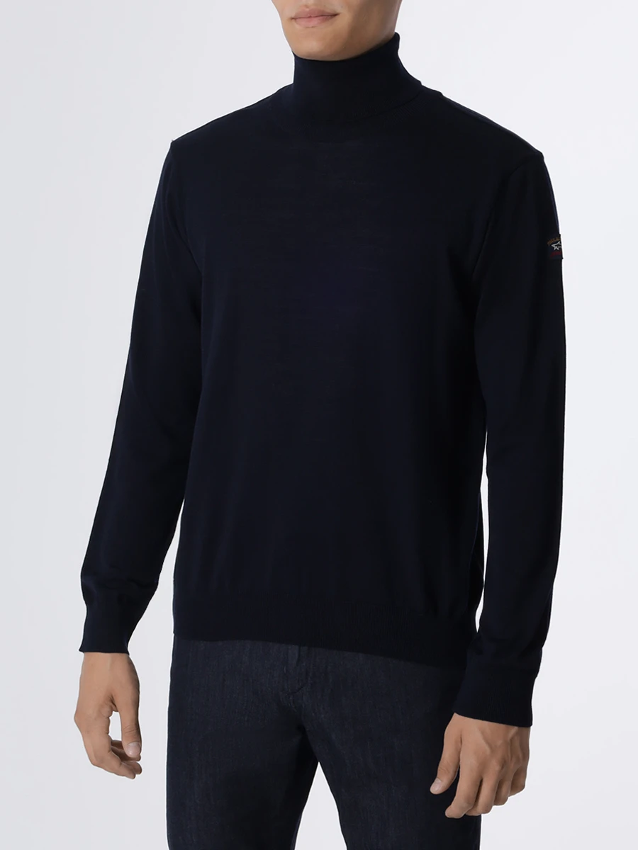 Водолазка шерстяная PAUL & SHARK C0P1042/050 Синий  Фото 4
