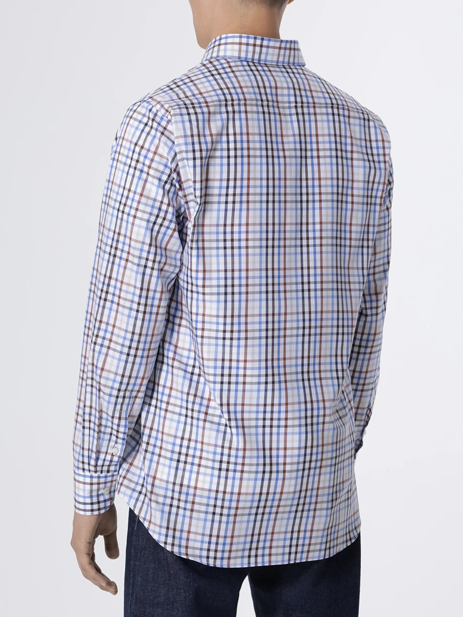 Рубашка Regular Fit хлопковая PAUL & SHARK 13313006/002, размер 60, цвет голубой 13313006/002 - фото 3