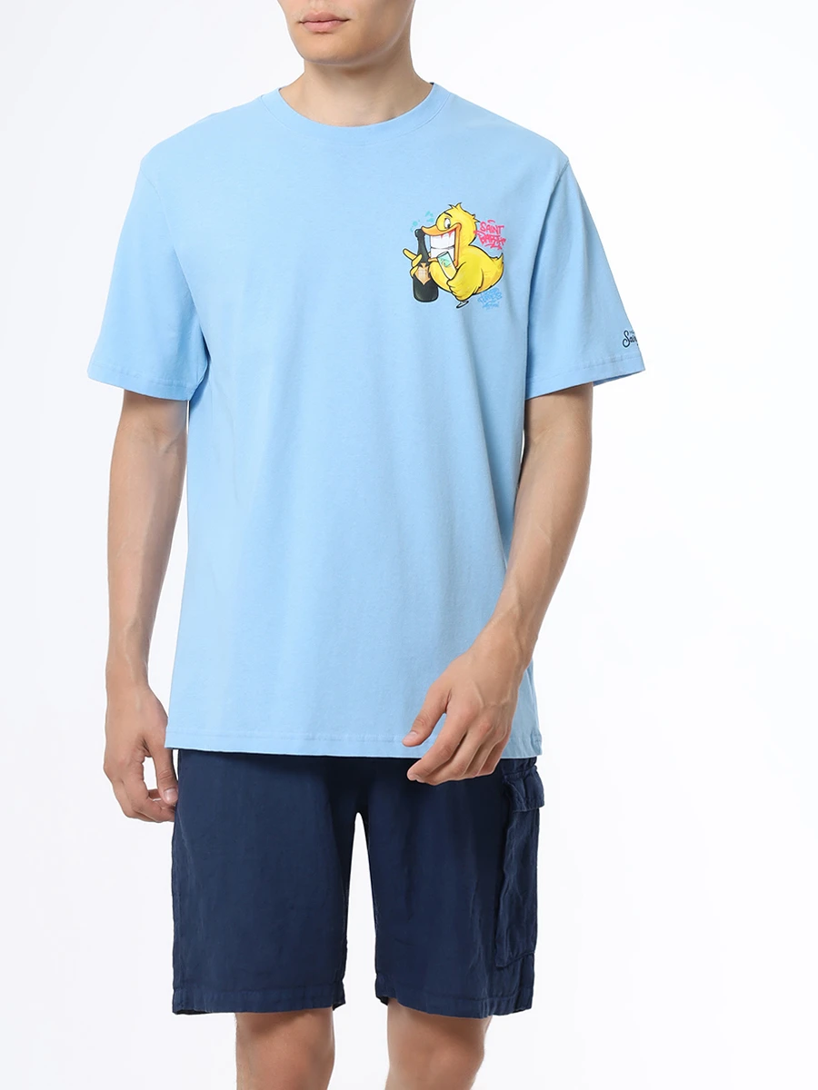 

Шорты льняные, Синий, MARSEILLE 61 BLUE NAVY