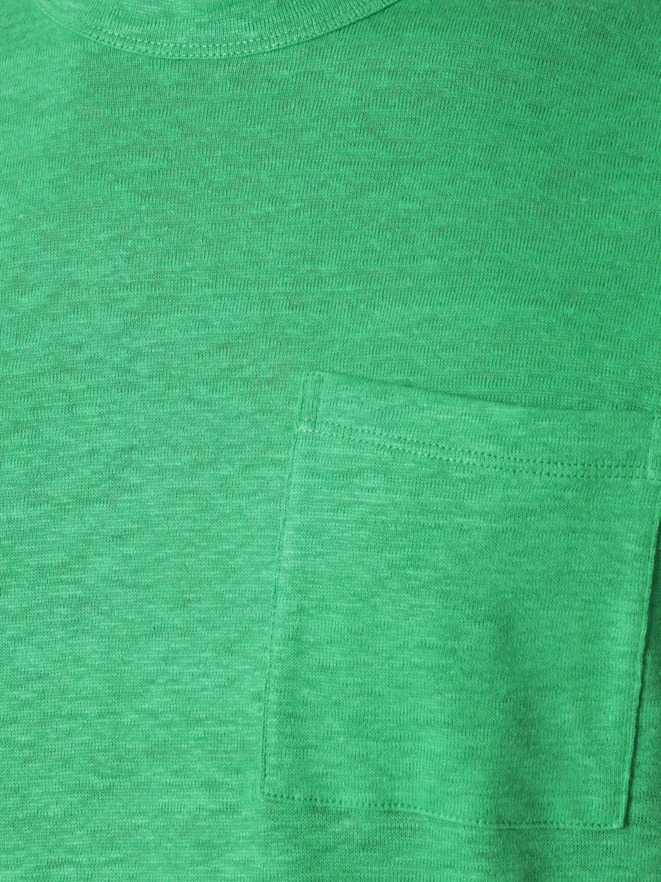 

Футболка льняная, Зеленый, ECSTASEA 57 GREEN