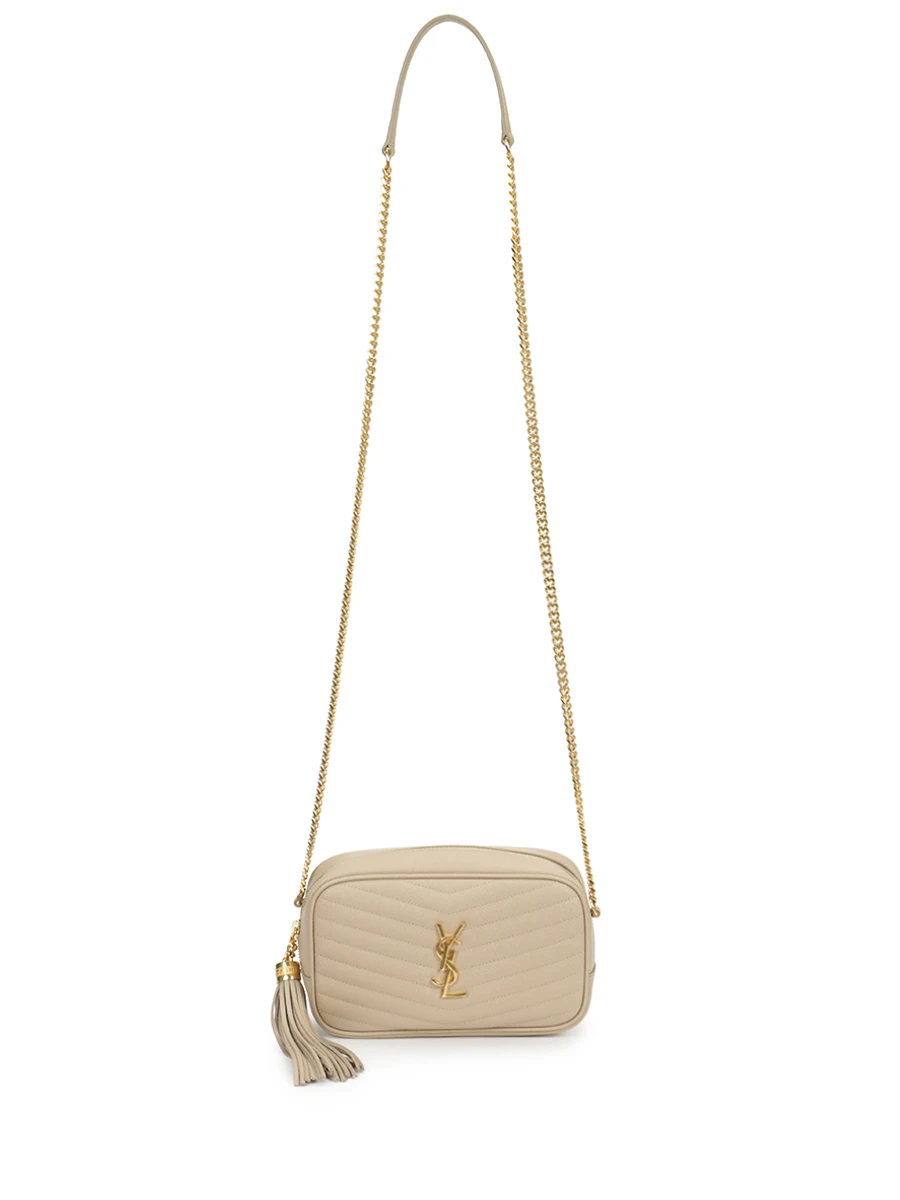 

Сумка кожаная Lou, Бежевый, 6125791GF01 2721