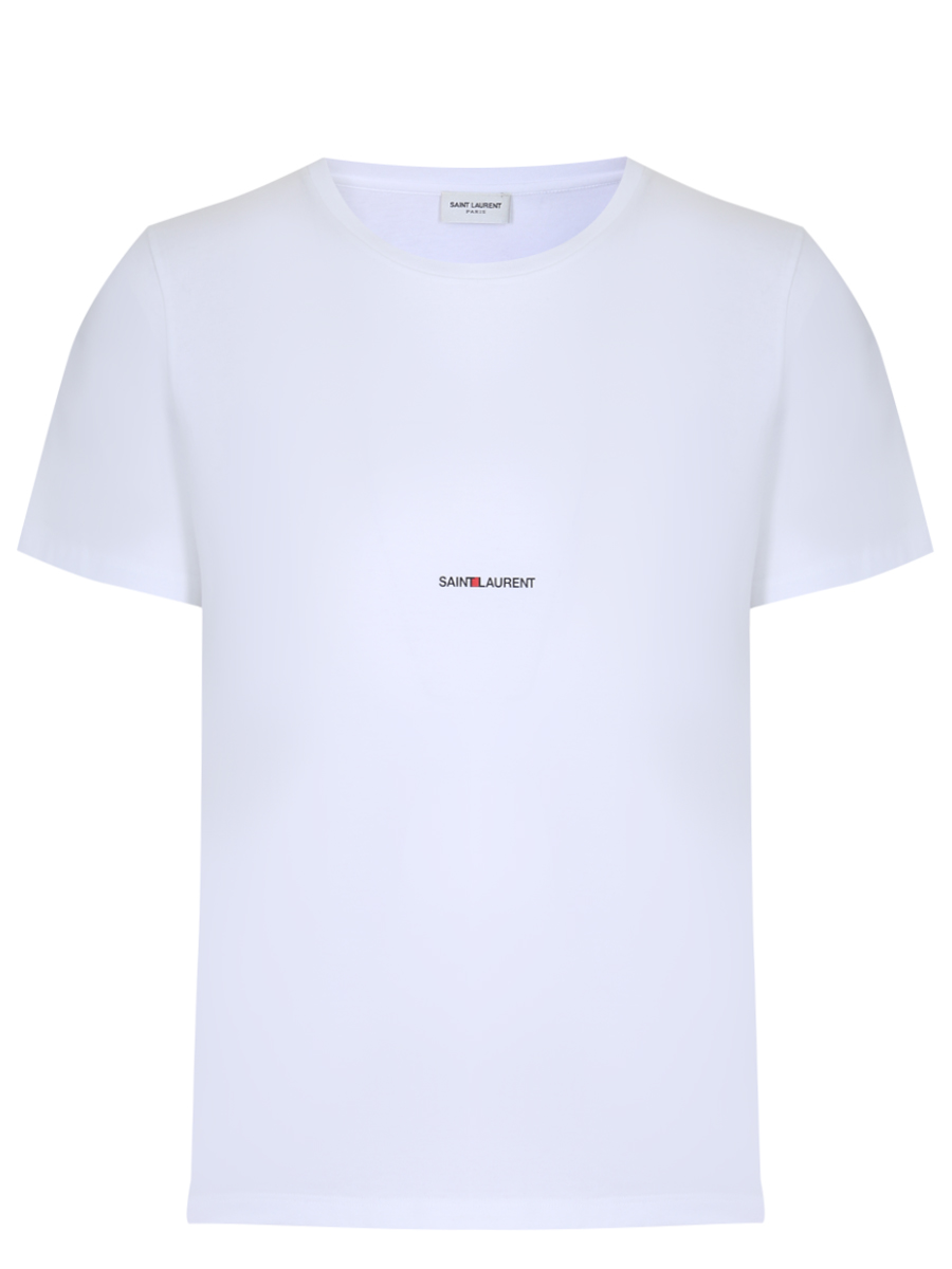 Футболка хлопковая SAINT LAURENT