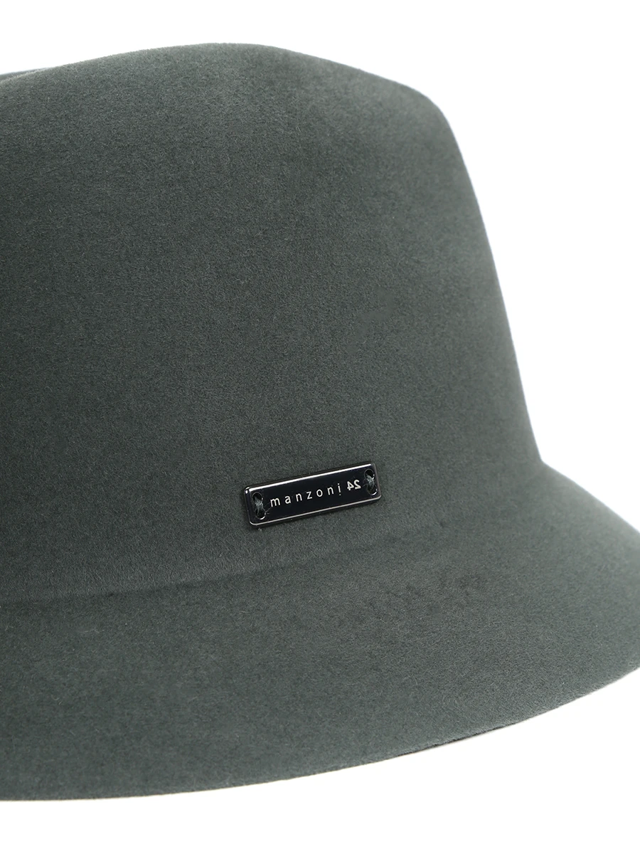 

Шляпа шерстяная, Зеленый, 23MCLOCHE-FELT