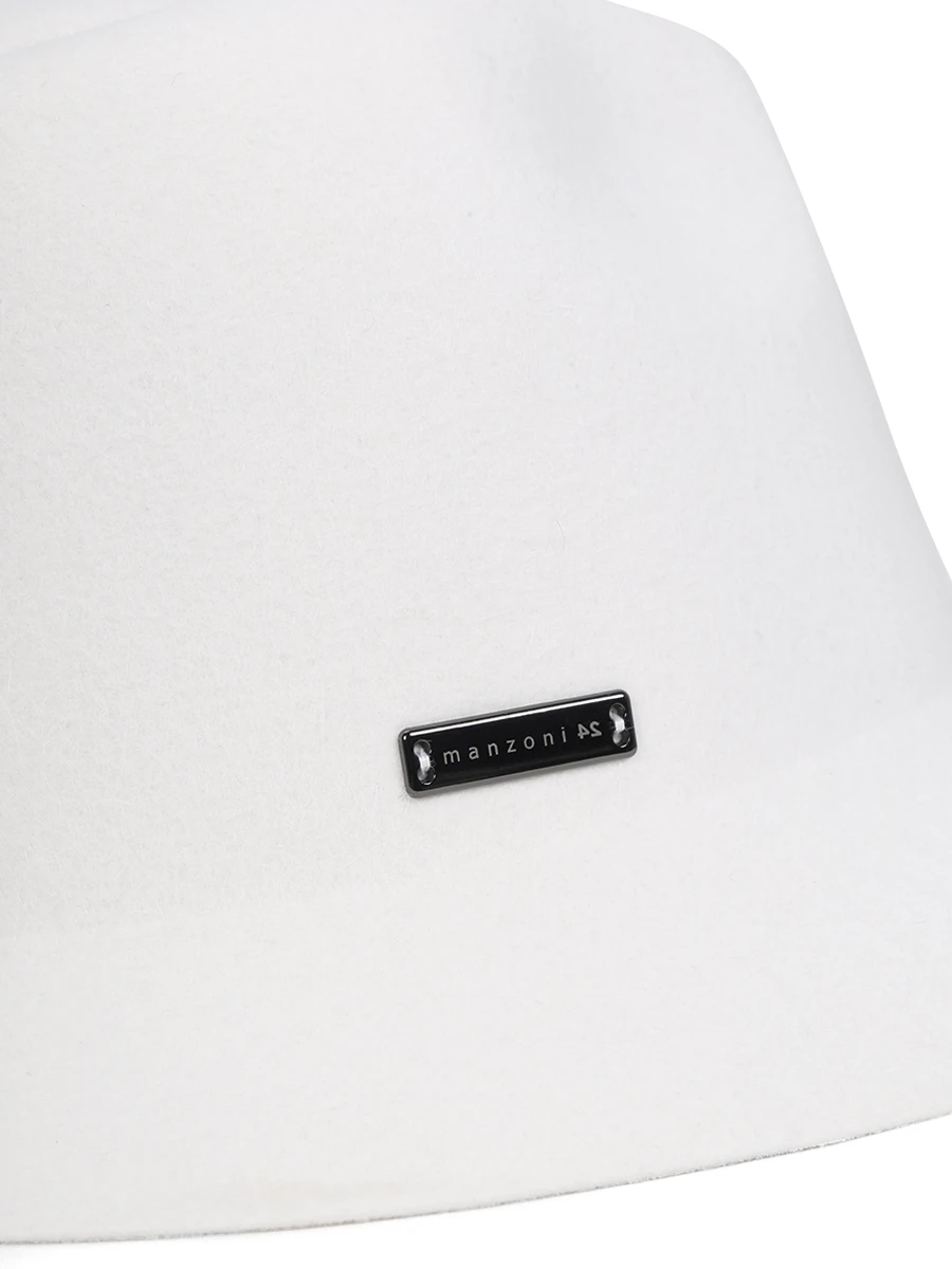 Шляпа шерстяная MANZONI 24 23MCLOCHE-FELT Кремовый  Фото 3