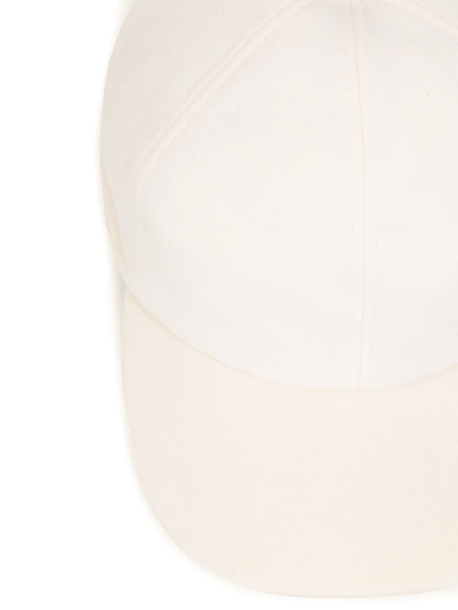 Бейсболка шерстяная MANZONI 24 23MBASEBALL-DB5 Кремовый  Фото 3